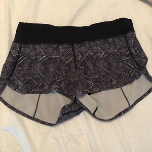 Lulu Lemon Speed Up Shorts 2.5”